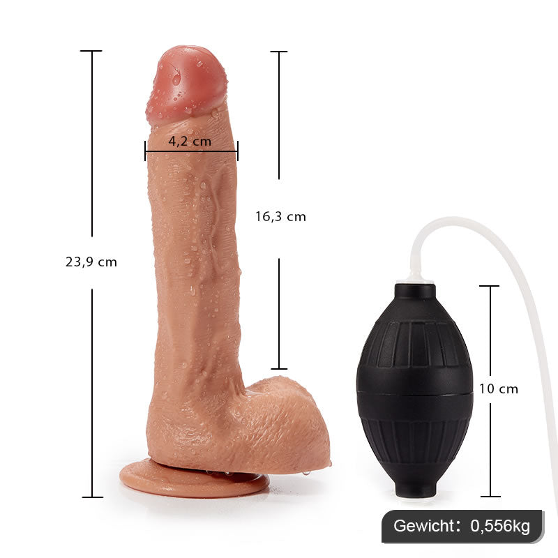 Tryskający żołnierz realistyczne dildo XINGSE